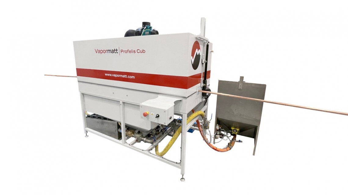 Introducing our new Profelis wet blasting system Vapormatt